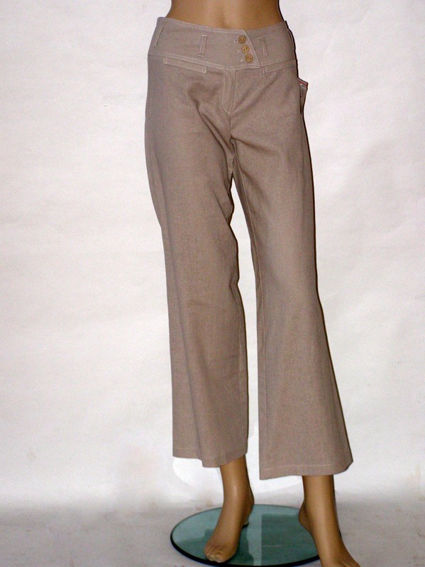 Béžové letní kalhoty 1905 Andrea Martiny 36, 40